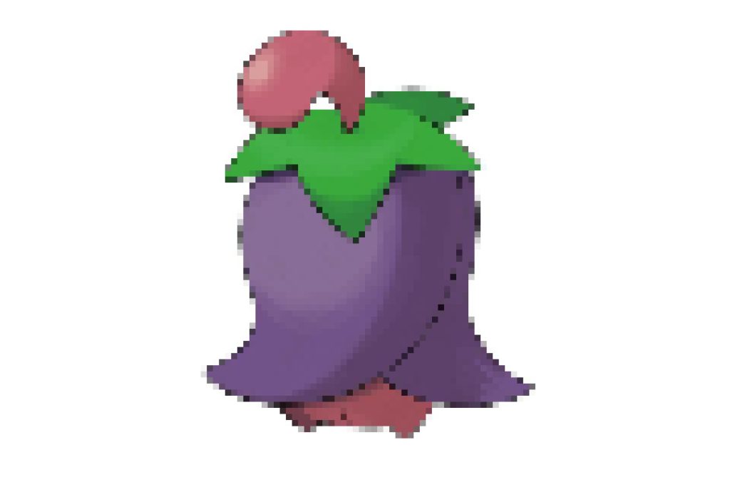 pixel art pokemon ceriflor temps couvert