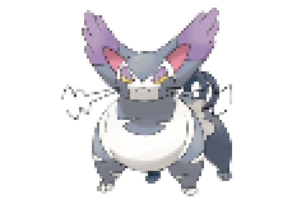 pixel art pokemon chaffreux
