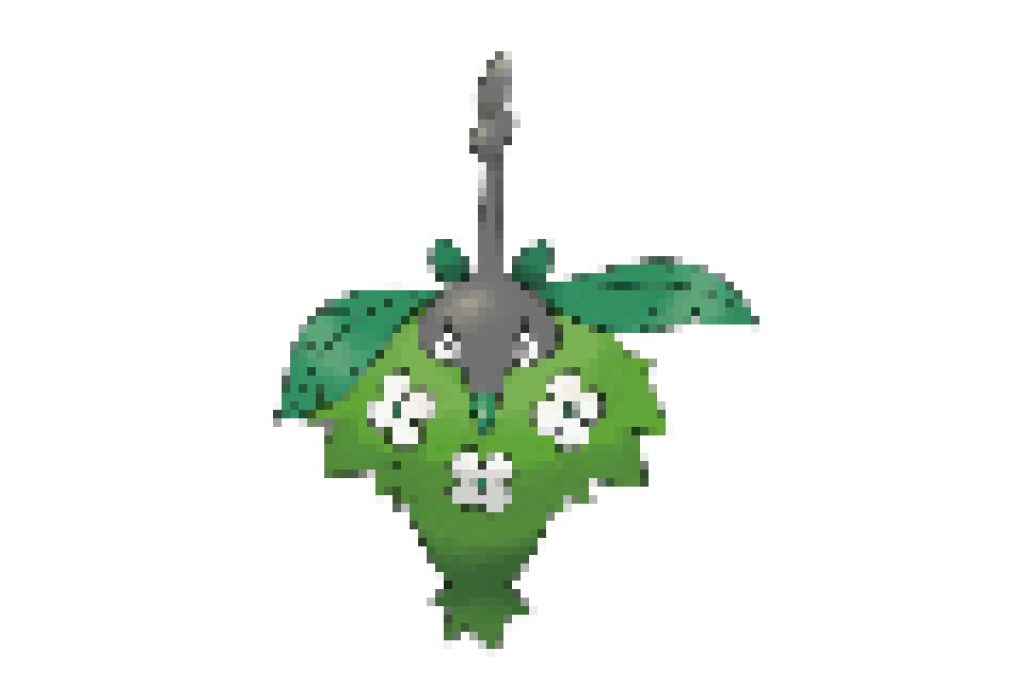 pixel art pokemon cheniselle cape plante
