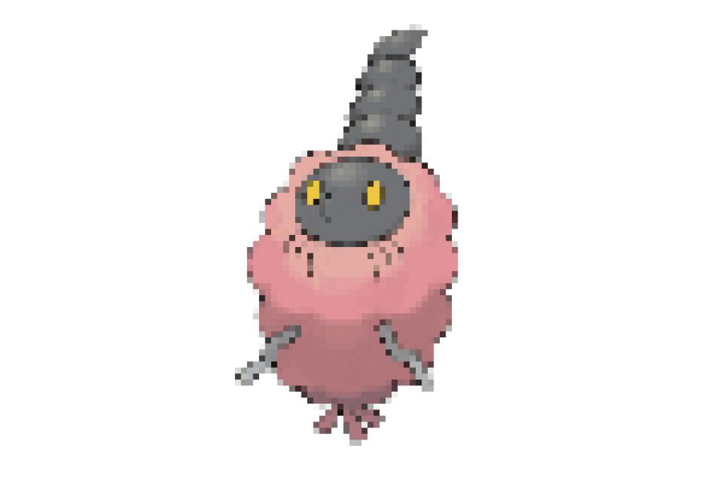 pixel art pokemon cheniti cape déchet