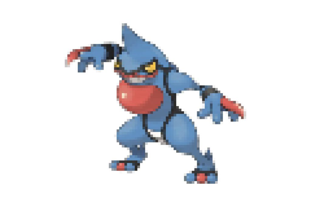 pixel art pokemon coatox