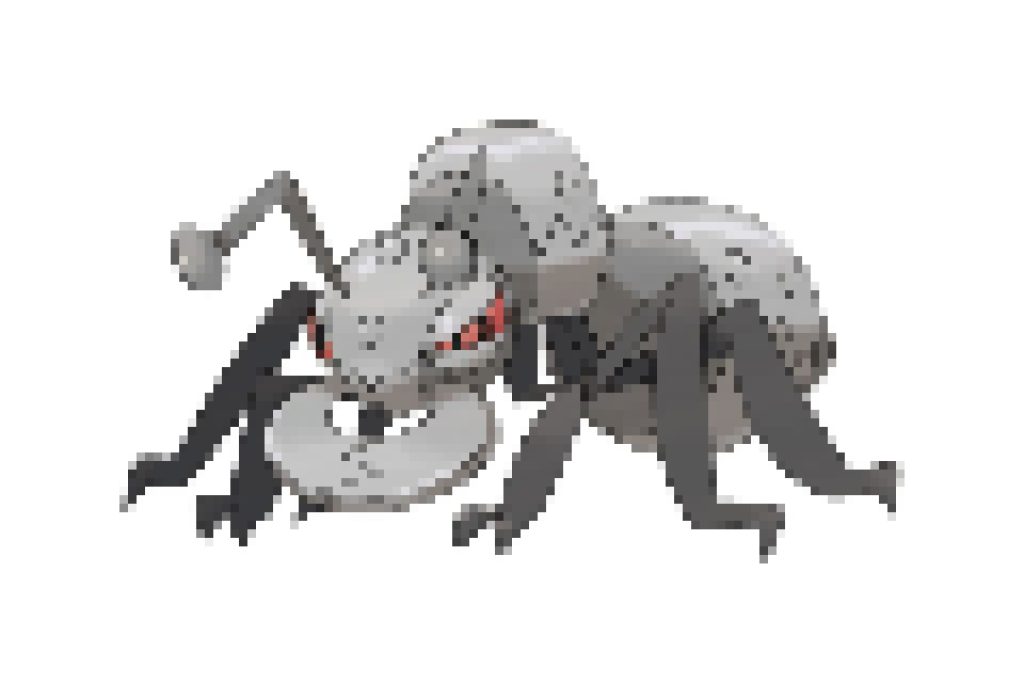 pixel art pokemon fermite