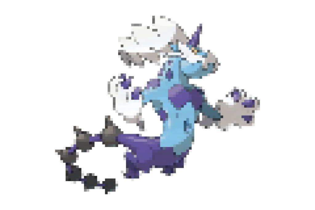 pixel art pokemon fulguris forme totémique