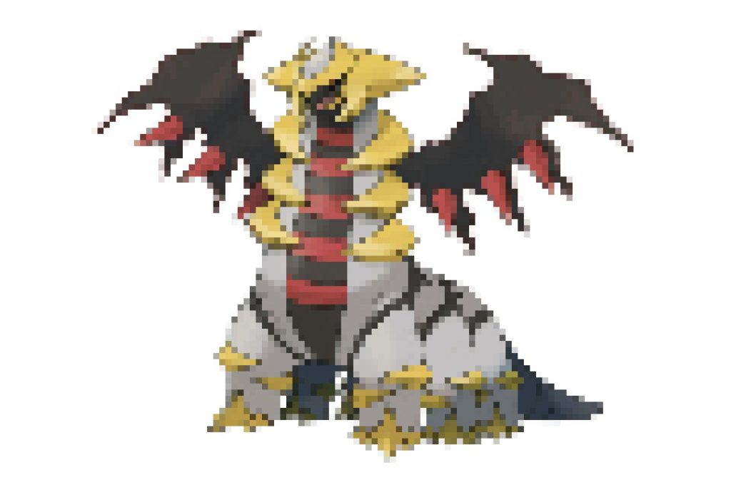 pixel art pokemon giratina forme alternative