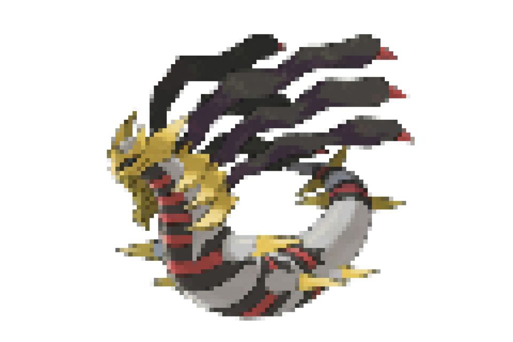 pixel art pokemon giratina forme originelle