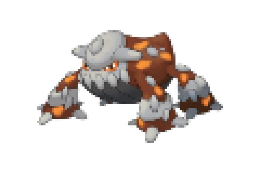 pixel art pokemon heatran