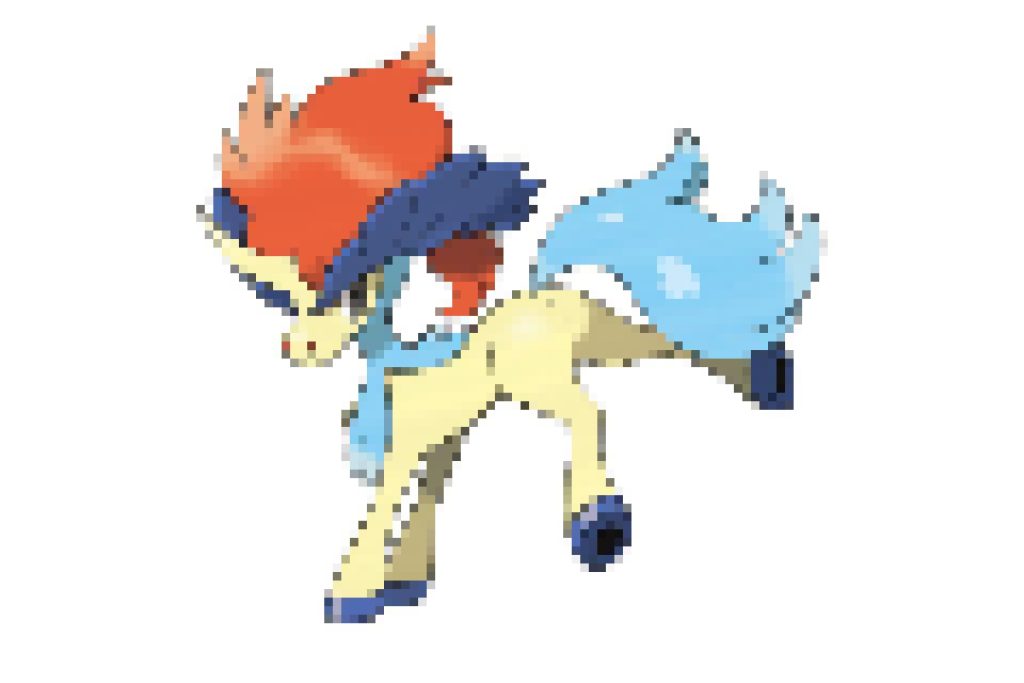pixel art pokemon keldeo