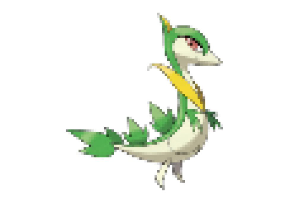 pixel art pokemon lianaja