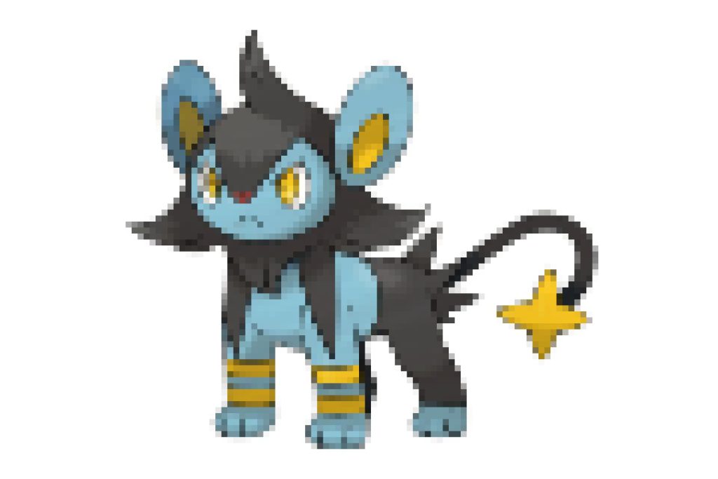 pixel art pokemon luxio