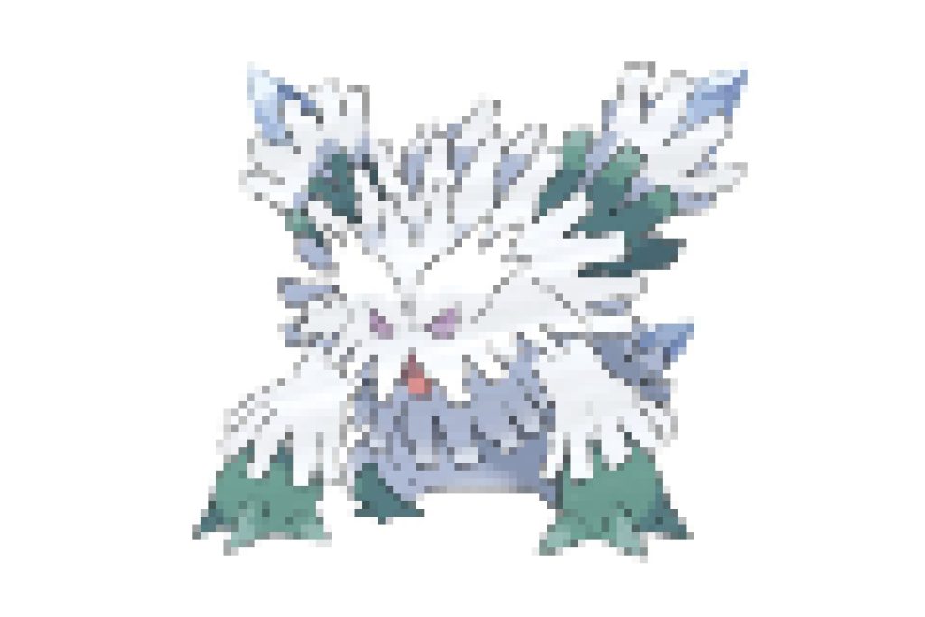 pixel art pokemon méga blizzaroi