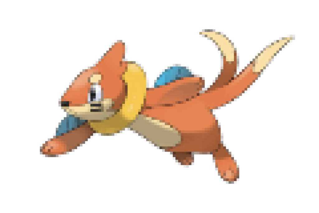 pixel art pokemon mustébouée