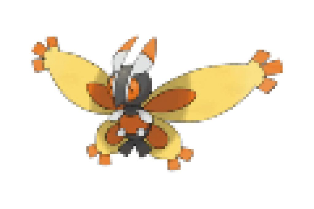 pixel art pokemon papilord
