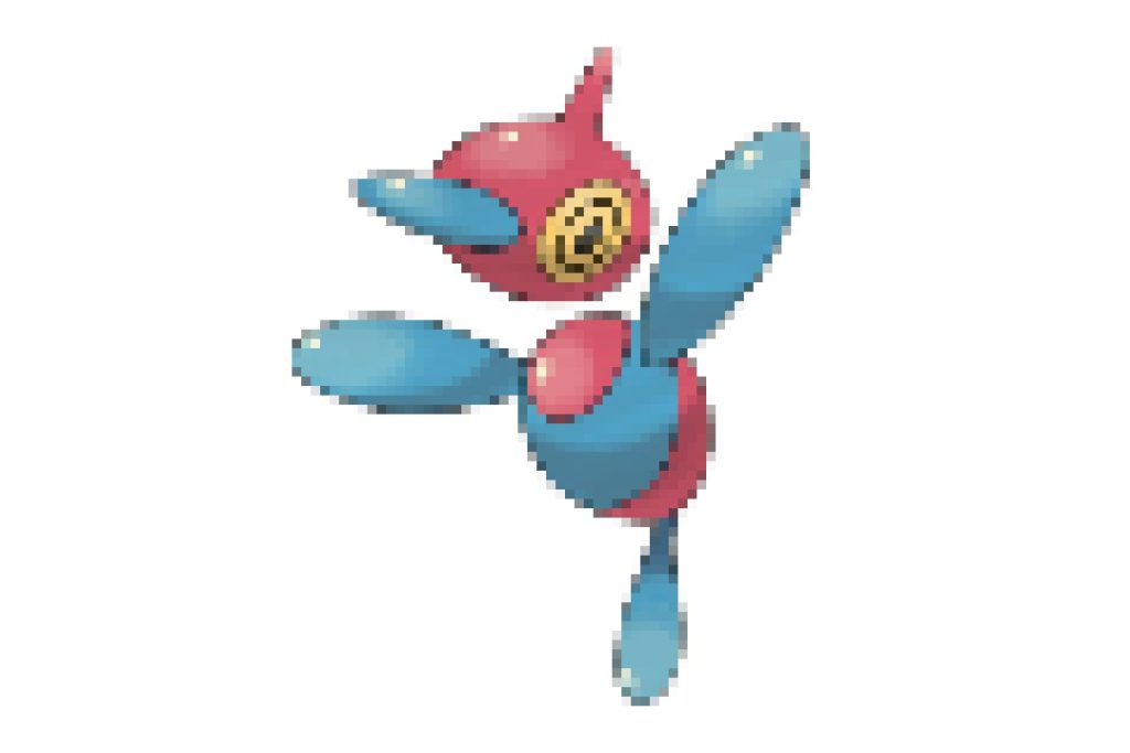 pixel art pokemon porygon z