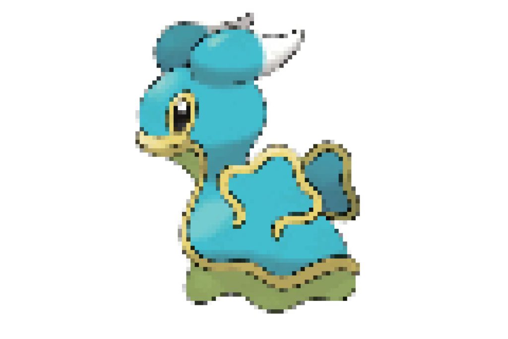 pixel art pokemon sancoki mer orient