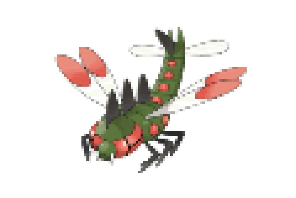 pixel art pokemon yanmega