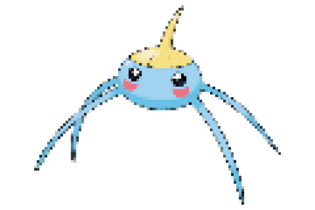 pixel art pokemon arakdo