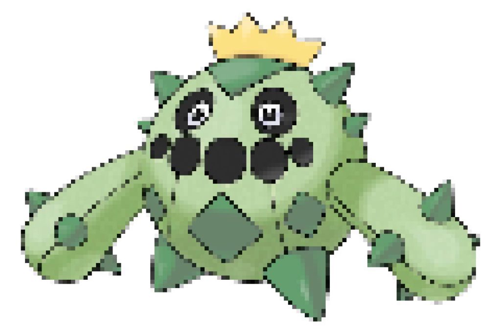 pixel art pokemon cacnea