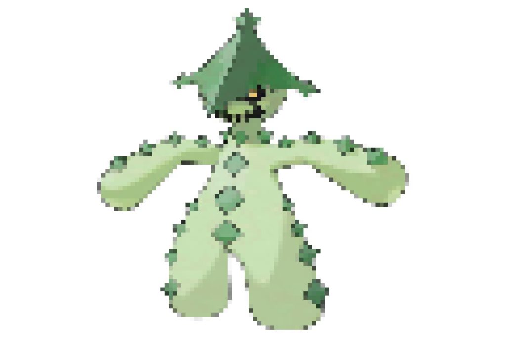 pixel art pokemon cacturne