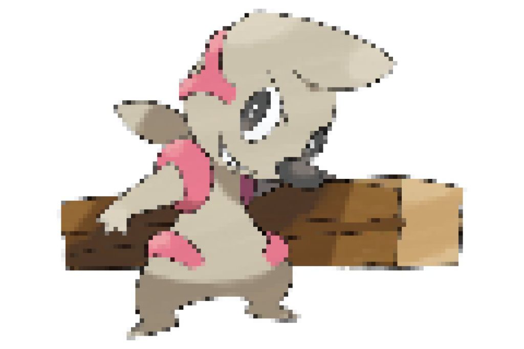 pixel art pokemon charpenti