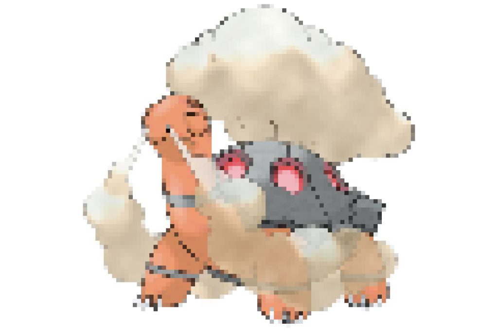 pixel art pokemon chartor