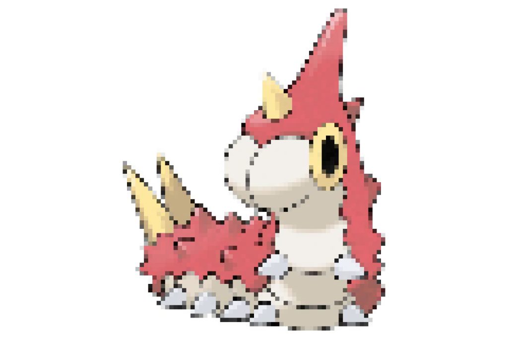 pixel art pokemon chenipotte