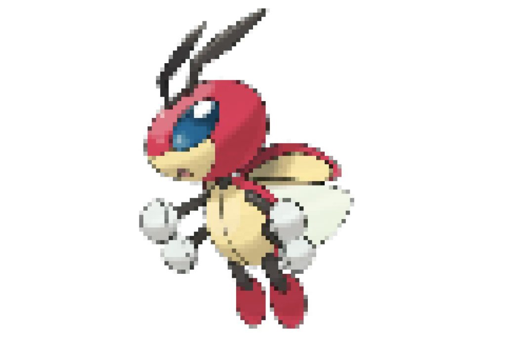 pixel art pokemon coxyclaque