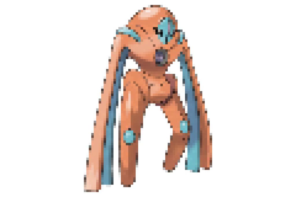 pixel art pokemon deoxys forme defense