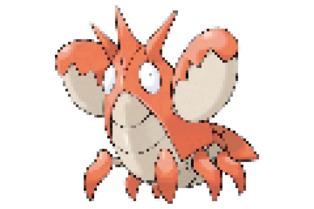 pixel art pokemon ecrapince