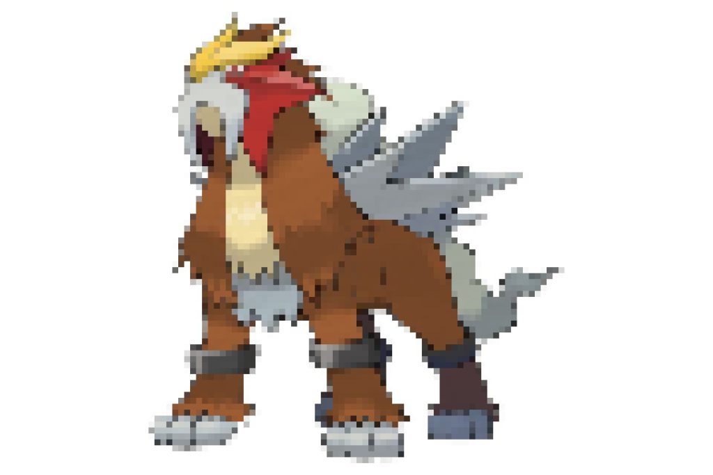 pixel art pokemon entei