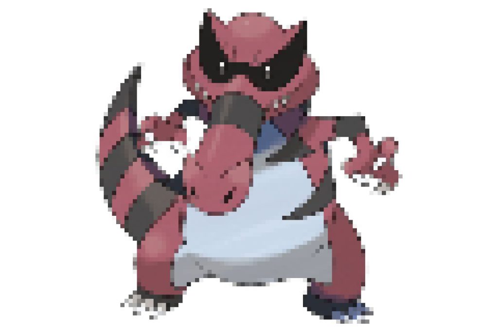 pixel art pokemon escroco