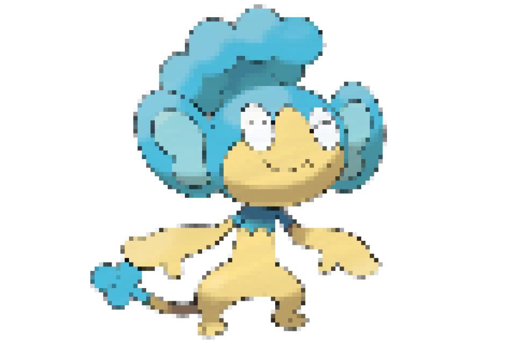 pixel art pokemon flotajou