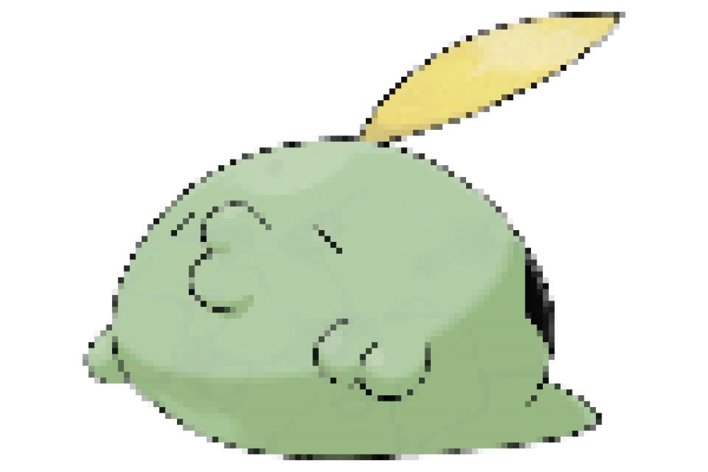 pixel art pokemon gloupti
