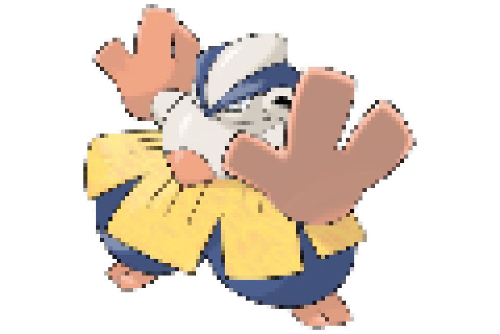 pixel art pokemon hariyama