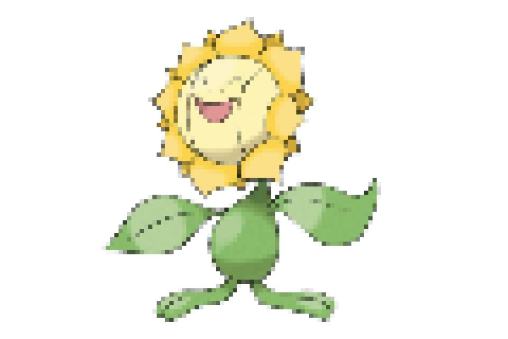 pixel art pokemon héliatronc