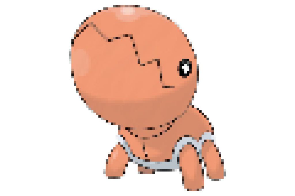 pixel art pokemon kraknoix