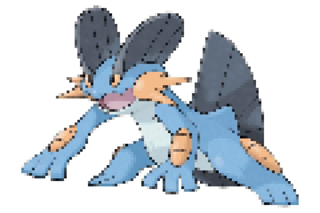 pixel art pokemon laggron