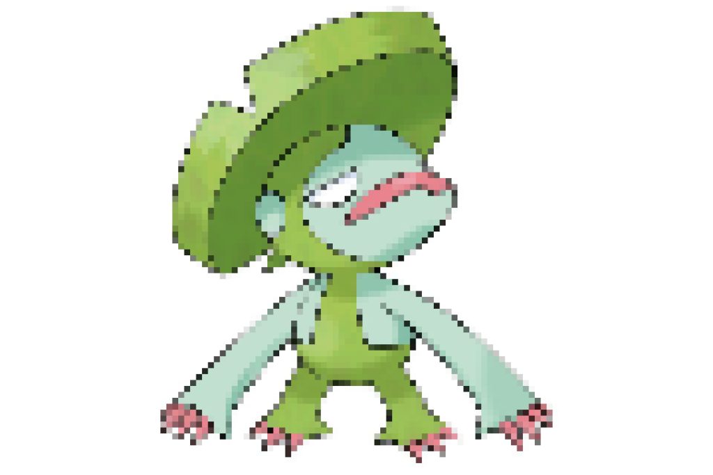 pixel art pokemon lombre
