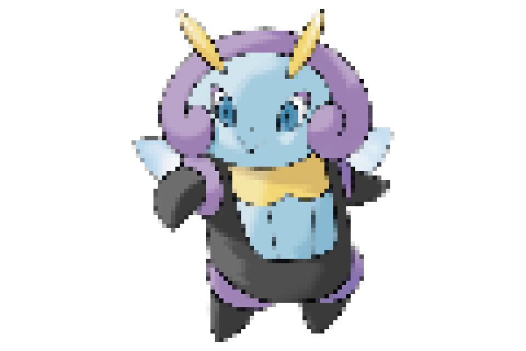pixel art pokemon lumivole