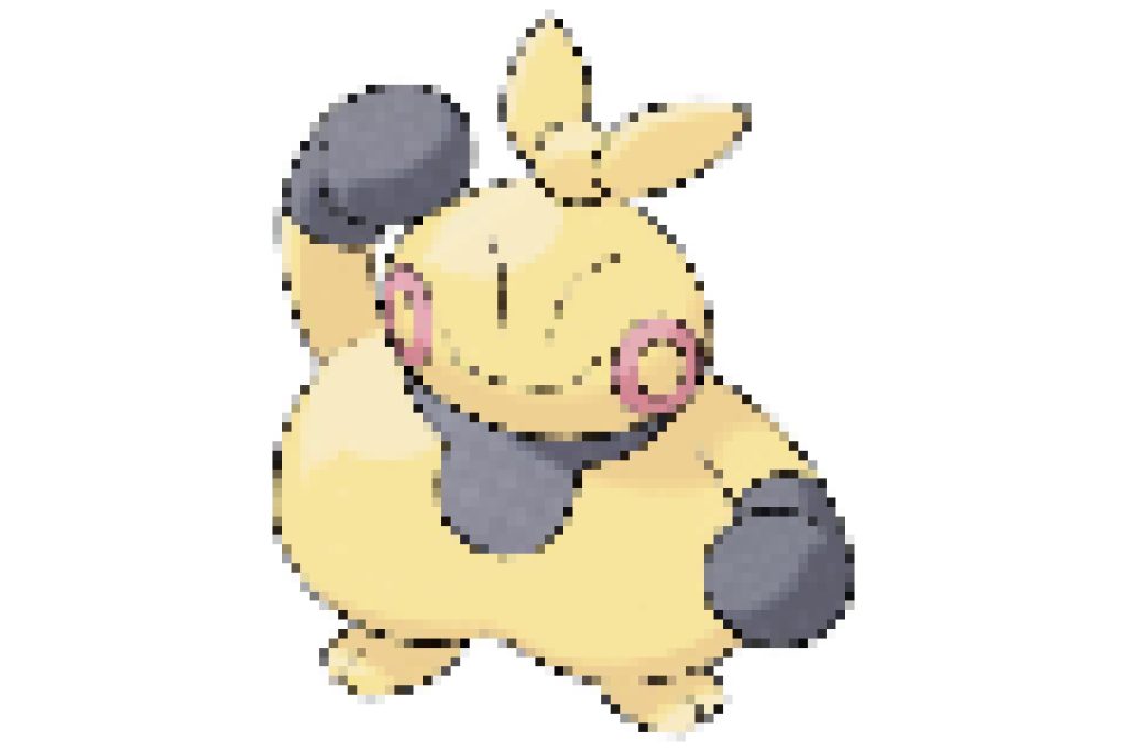 pixel art pokemon makuhita