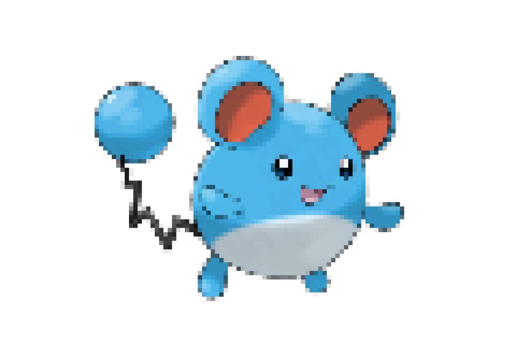 pixel art pokemon marill