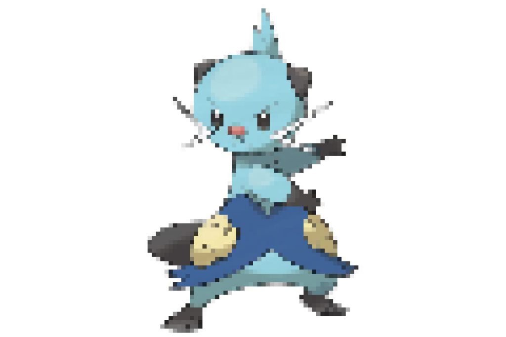 pixel art pokemon mateloutre