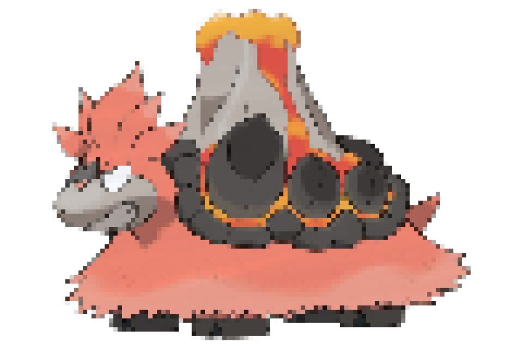 pixel art pokemon mega camerupt