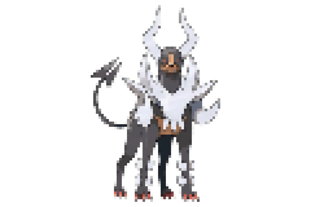 pixel art pokemon mega demolosse