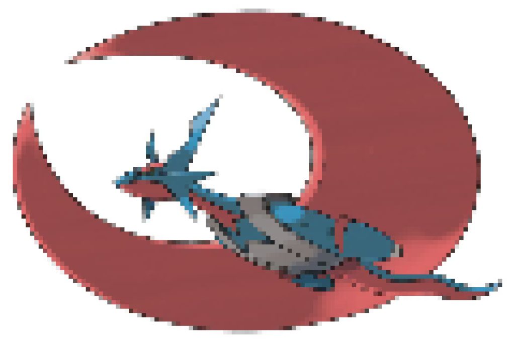 pixel art pokemon mega drattak