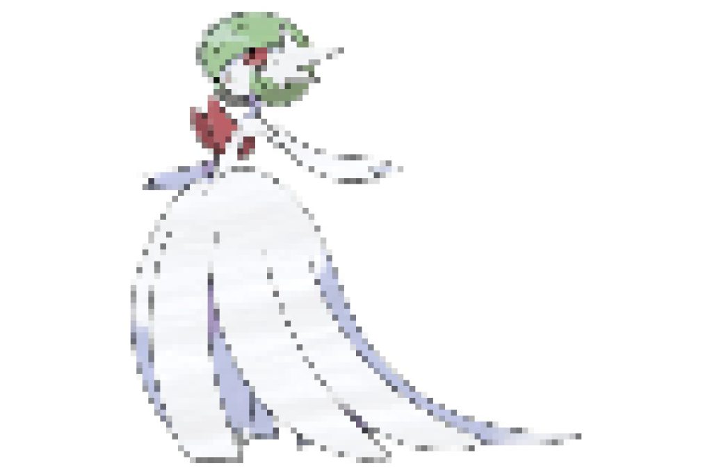 pixel art pokemon mega gardevoir