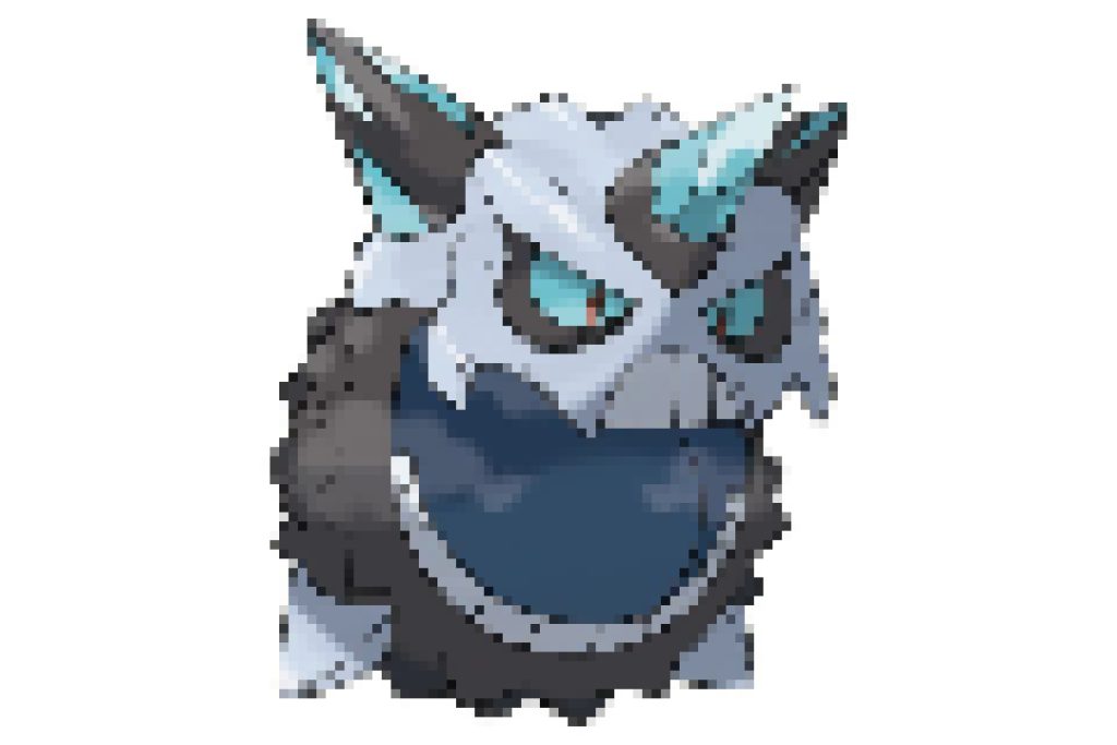 pixel art pokemon mega oniglali