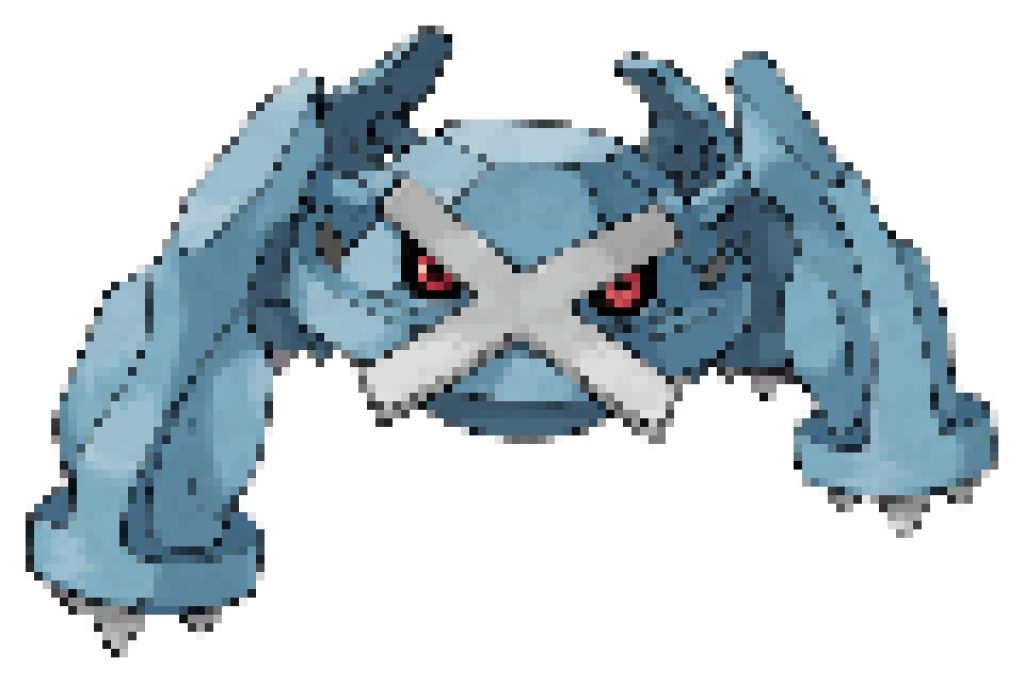 pixel art pokemon metalosse