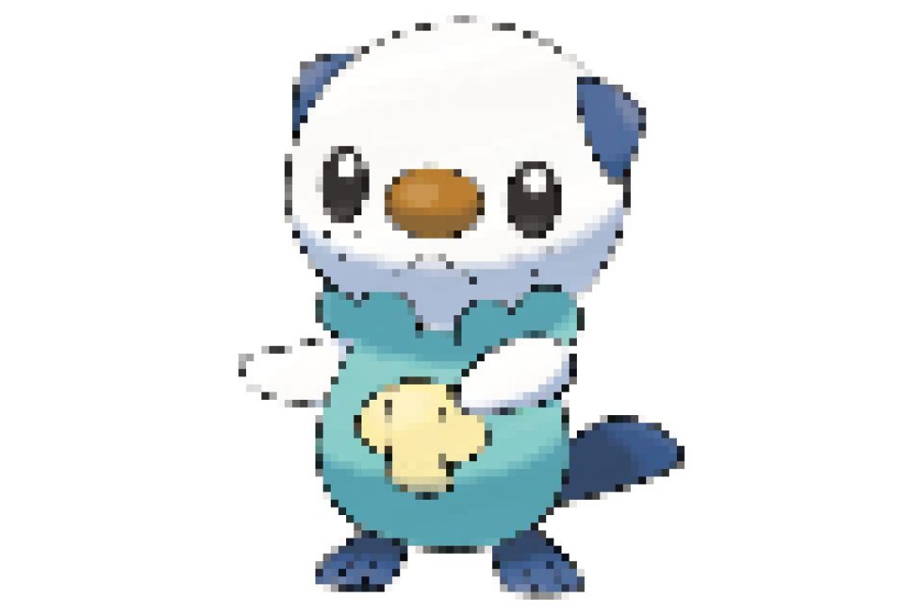 pixel art pokemon moustillon