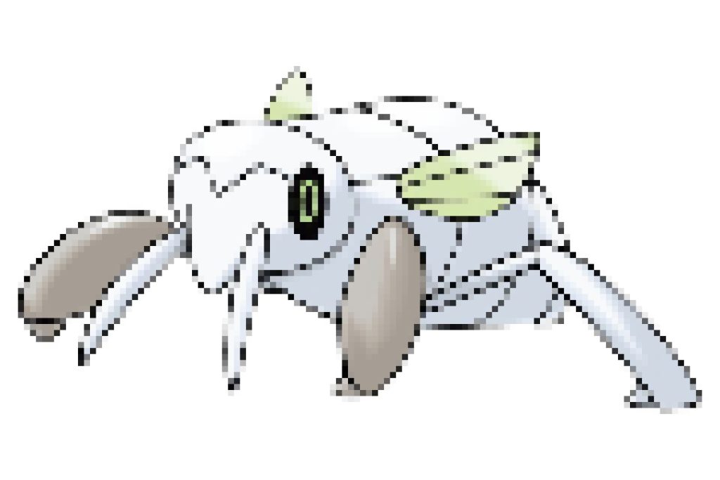 pixel art pokemon ningale