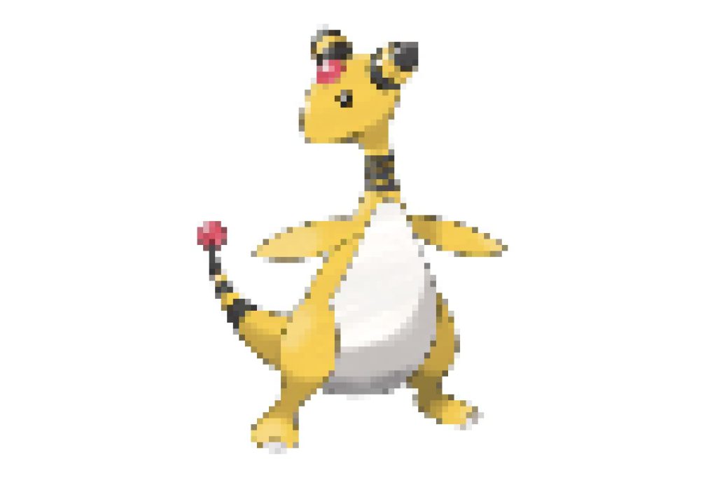 pixel art pokemon pharamp